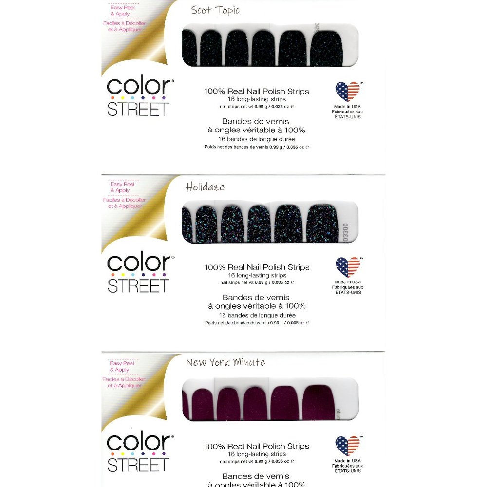 3 Pack - Color Street Nails